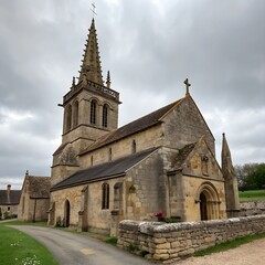 Fototapeta premium church of st john the baptist