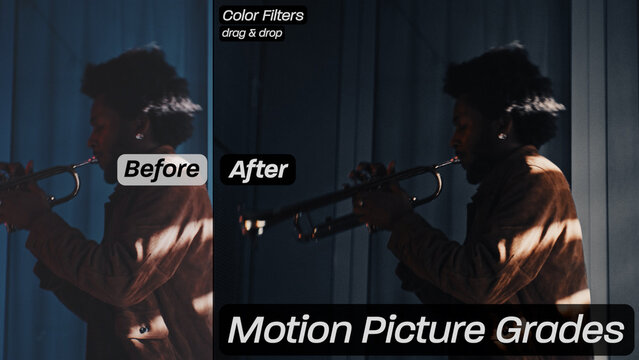 Motion Picture Grades Color Filters