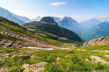 Sunny Day In High Mountains