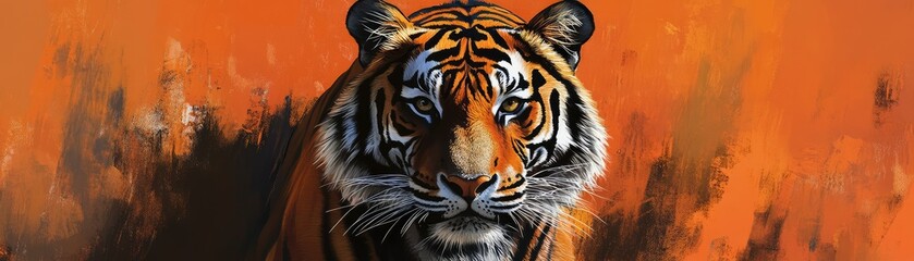 Naklejka premium The Strength of the Jungle