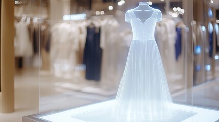 Naklejka premium Exploring virtual try ons with augmented reality technology in fashion