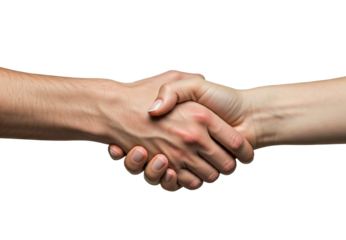 closeup or handshake for agreement, partnership or cooperation.