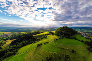 Hohenstaufen Sonnenaufgang