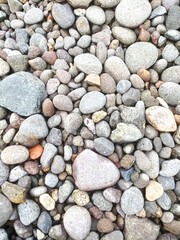 pebbles on the beach