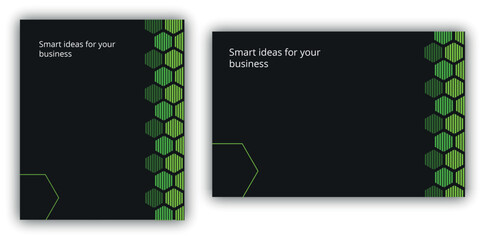 Presentation template. Design for corporate presentation, portfolio, infographic. For business and marketing