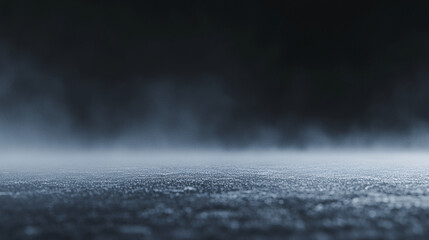 cosmic dust particles suspended in a dark atmosphere with glowing light creating a mysterious and ethereal effect
