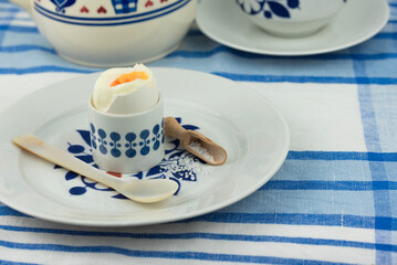 Das perfekte, weich gekochte Frühstücksei