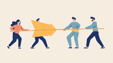 Minimalist, flat design