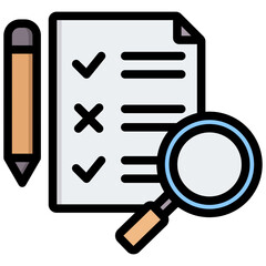 Assessment Outline Color Icon