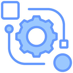 Transformation Blue Icon