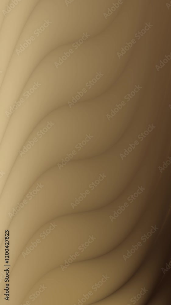 Poster soft brown flowing curves create a gentle background pattern, suitable for design elements, web back