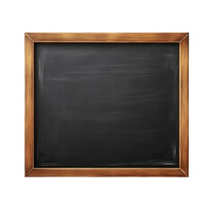 classic wooden-framed black chalkboard. conveying a sense of nostalgia and educational purpose it is empty. suggesting it is ready for writing or drawing. often used in classrooms. meetings. or creati