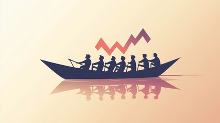 Minimalist, flat design