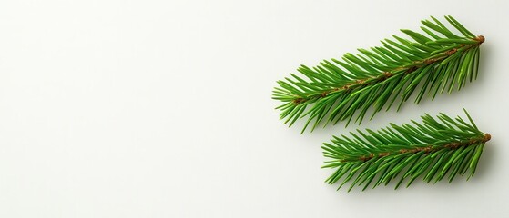 Fototapeta premium [Pine needle abstract art] Pine Needle Forest Landscape Abstract Art Nature's Textured Elegance