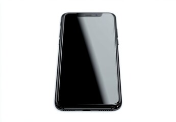Smartphone Mockup with Blank White Screen for Business Infographic Digital Investment Economy