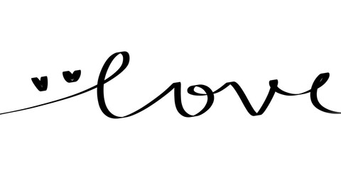 Lineart drawing heart background. line art love sign. simple heart line art drawing. Line art love shape.