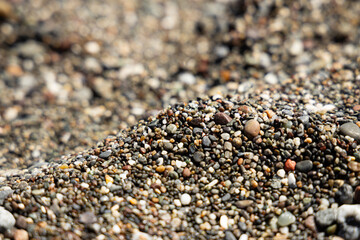 pebbles on the beach