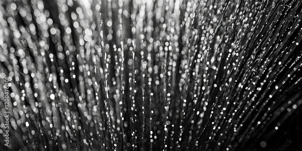 Poster blurred defocused natural and colorful bokeh. abstract striped pattern bright black and white textur