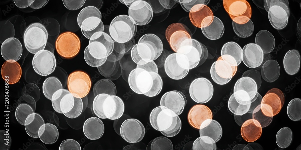 Poster blurred defocused natural and colorful bokeh. abstract striped pattern bright black and white textur