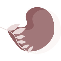 Aesthetic blobs vector