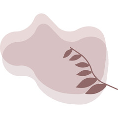 Aesthetic blobs vector