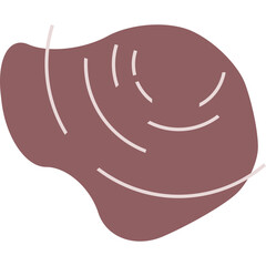 Aesthetic blobs vector