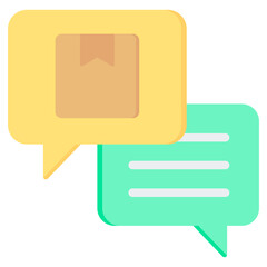 Communication Flat Icon