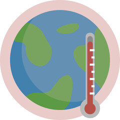 Global warming vector