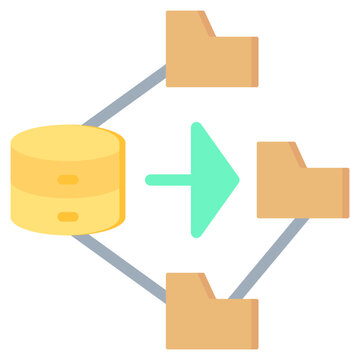 Mapreduce Flat Icon