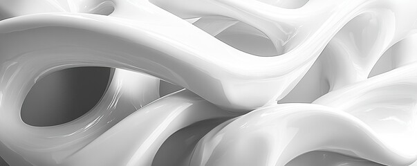 Dynamic abstract sculpture modern art gallery digital art minimalist environment close-up view conceptual design