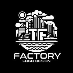 Factory Vector Logo Design