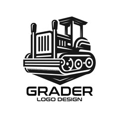 Grader Vector Logo Design