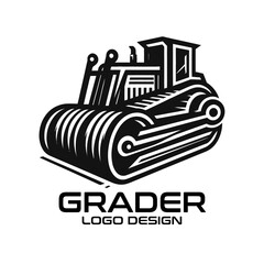 Grader Vector Logo Design