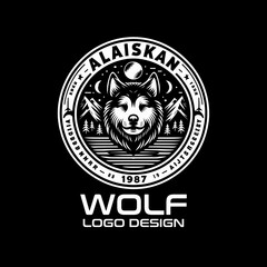 Wolf Vector Logo Design