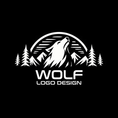 Wolf Vector Logo Design