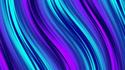 Neon Wavy Line Background