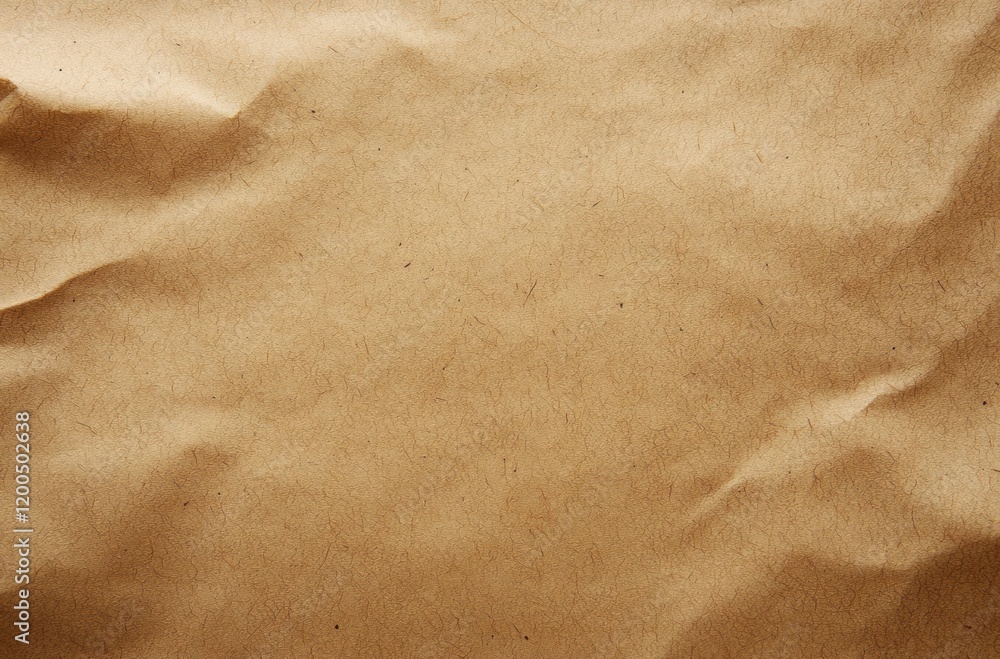 Poster brown paper textured background minimalistic rustic aged craft simple document surface