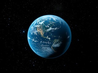 Our Blue Planet: A Stunning View of Earth from Space