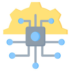 Technology Flat Icon