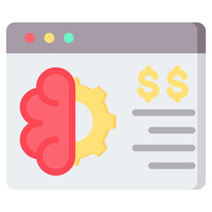 Business Intelligence Flat Icon