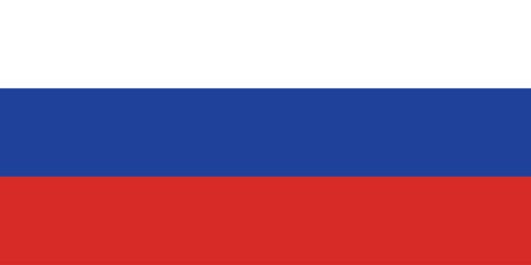 Russia National Flag