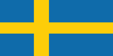 Obraz premium Sweden National Flag