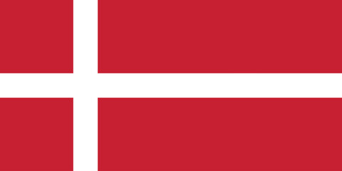 Fototapeta premium Denmark National Flag