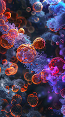 The Visual Contrast Between HDL and LDL Cholesterol Molecules - The Good and The Bad