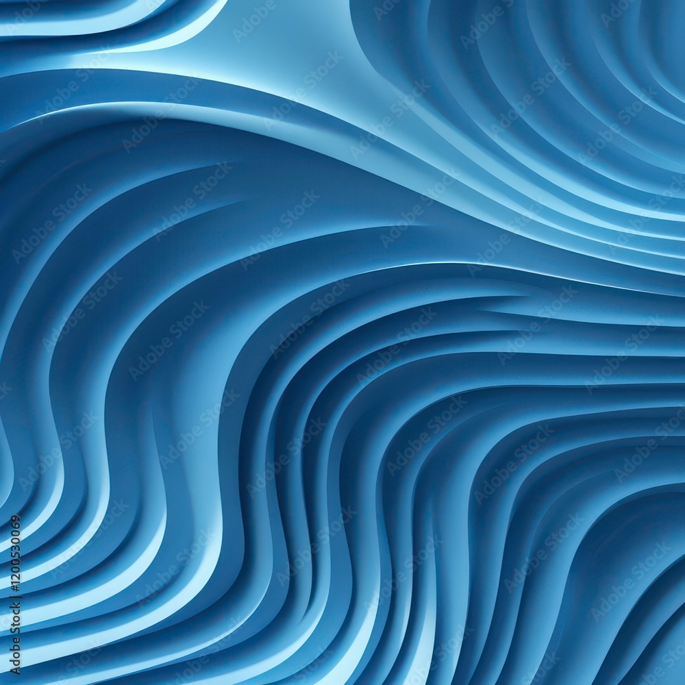 Poster sparkling blue abstract background with glowing light rays and glittering particles, evoking magic, 