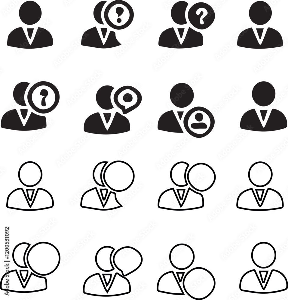 Poster people join vector line art graphics for branding and design needs creative vector elements: perfect