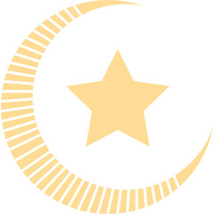 Mosque decoration, logo, icon, sign vector