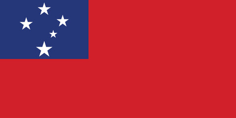 Samoa National Flag