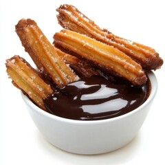  Spanish Churros with Thick Chocolate Dipping Sauce