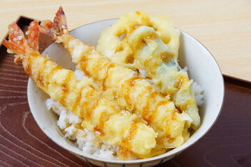 海老天丼